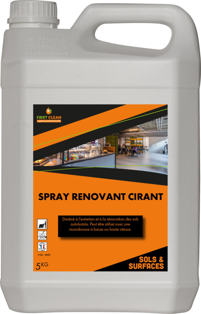 Spray rénovant cirant 